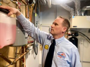 Boiler service, installation or repair