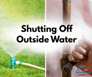 Shutting Off Outside Water